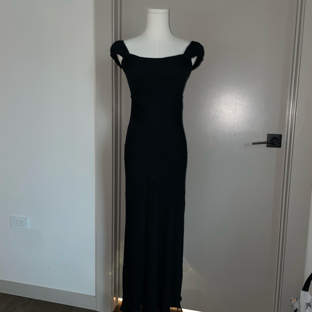 Abercrombie slip midi dress